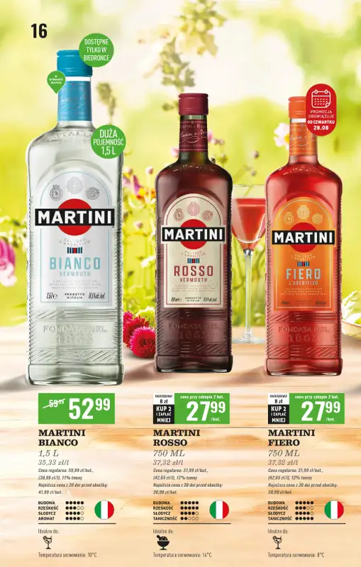 Biedronka - gazetka promocyjna Czas na Toast! od poniedziałku 25.08 do soboty 06.09 - strona 16