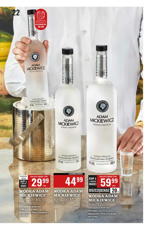 Biedronka - gazetka promocyjna Czas na Toast! od poniedziałku 25.08 do soboty 06.09 - strona 22