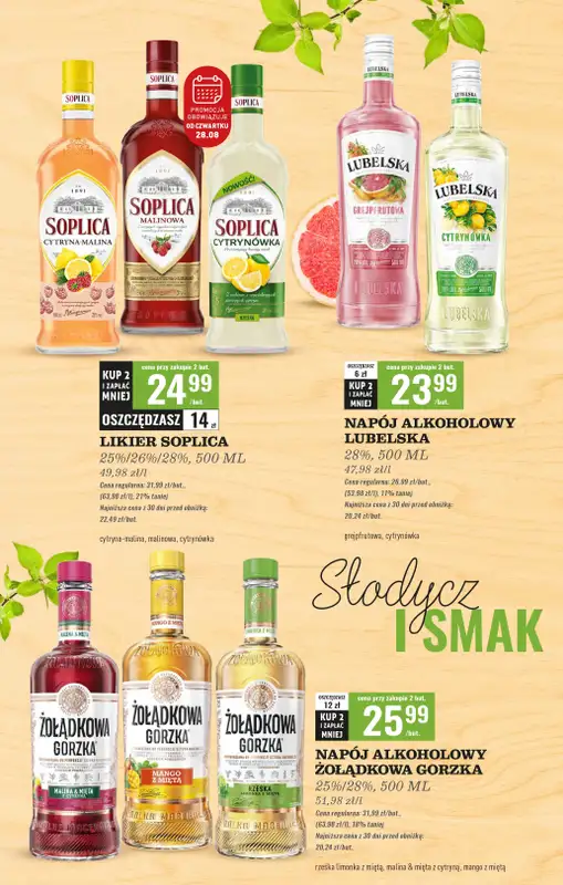 Biedronka - gazetka promocyjna Czas na Toast! od poniedziałku 25.08 do soboty 06.09 - strona 36