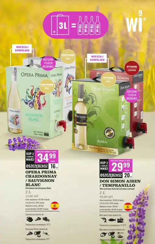 Biedronka - gazetka promocyjna Czas na Toast! od poniedziałku 25.08 do soboty 06.09 - strona 9