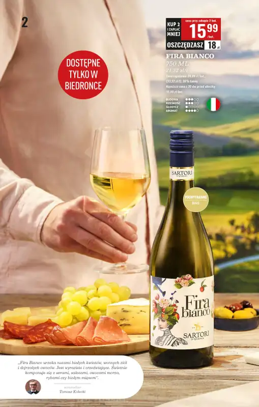 Biedronka - gazetka promocyjna Czas na Toast! od poniedziałku 25.08 do soboty 06.09 - strona 2