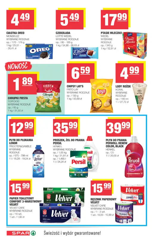 SPAR - gazetka promocyjna Gazetka Spar od środy 27.08 do niedzieli 07.09 - strona 6