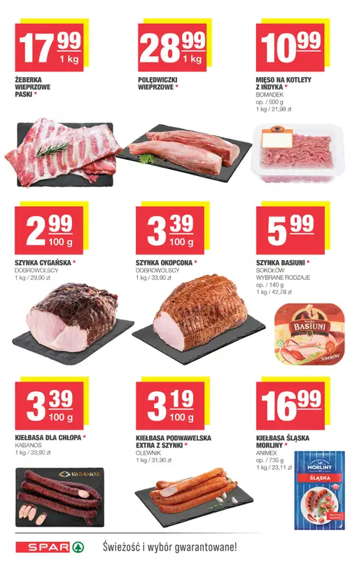 SPAR - gazetka promocyjna Gazetka Spar od środy 27.08 do niedzieli 07.09 - strona 4