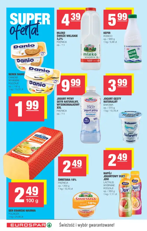 SPAR - gazetka promocyjna Gazetka Eurospar od środy 27.08 do niedzieli 07.09 - strona 4