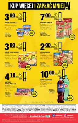 SPAR - gazetka promocyjna Gazetka Eurospar od środy 27.08 do niedzieli 07.09 - strona 16