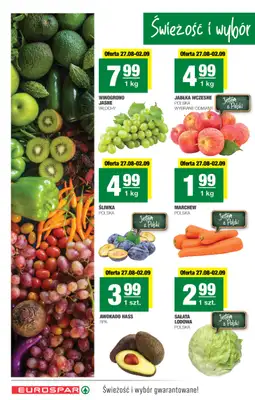 SPAR - gazetka promocyjna Gazetka Eurospar od środy 27.08 do niedzieli 07.09 - strona 2