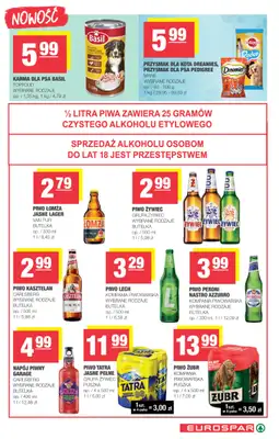 SPAR - gazetka promocyjna Gazetka Eurospar od środy 27.08 do niedzieli 07.09 - strona 15
