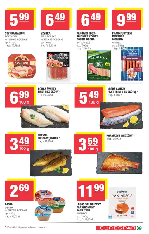 SPAR - gazetka promocyjna Gazetka Eurospar od środy 27.08 do niedzieli 07.09 - strona 7