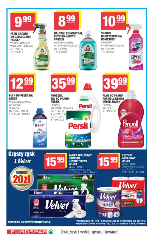 SPAR - gazetka promocyjna Gazetka Eurospar od środy 27.08 do niedzieli 07.09 - strona 14