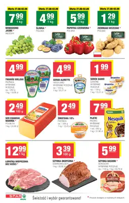 SPAR - gazetka promocyjna Gazetka Spar Mini od środy 27.08 do niedzieli 07.09 - strona 2