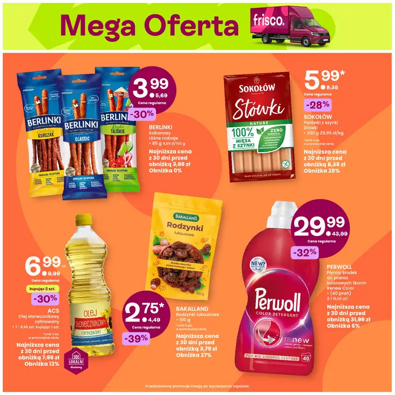 Frisco - gazetka promocyjna Gazetka od poniedziałku 25.08 do niedzieli 07.09 - strona 2
