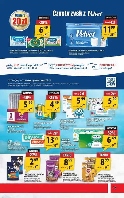 Arhelan - gazetka promocyjna Gazetka od piątku 29.08 do niedzieli 07.09 - strona 19