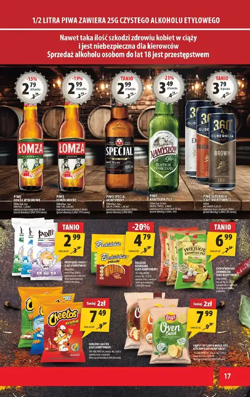 Arhelan - gazetka promocyjna Gazetka od piątku 29.08 do niedzieli 07.09 - strona 17