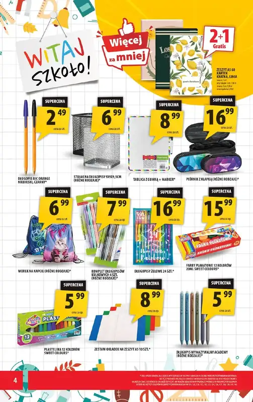 Arhelan - gazetka promocyjna Gazetka od piątku 29.08 do niedzieli 07.09 - strona 4