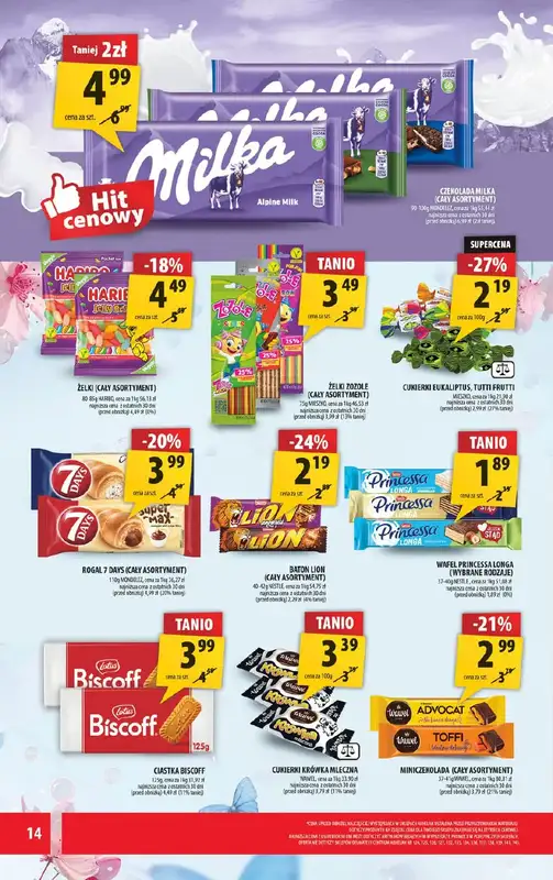 Arhelan - gazetka promocyjna Gazetka od piątku 29.08 do niedzieli 07.09 - strona 14