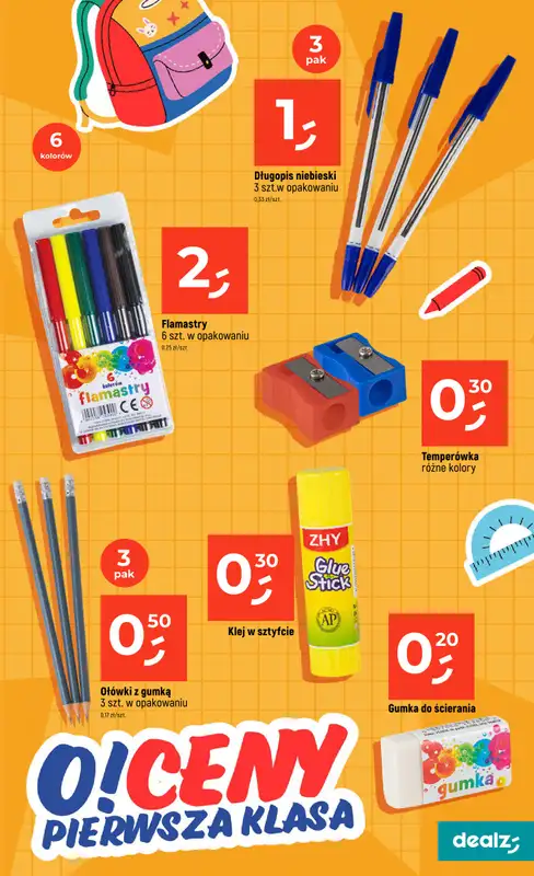 Dealz - gazetka promocyjna Back to School od poniedziałku 25.08 do środy 27.08 - strona 7