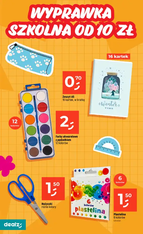 Dealz - gazetka promocyjna Back to School od poniedziałku 25.08 do środy 27.08 - strona 6