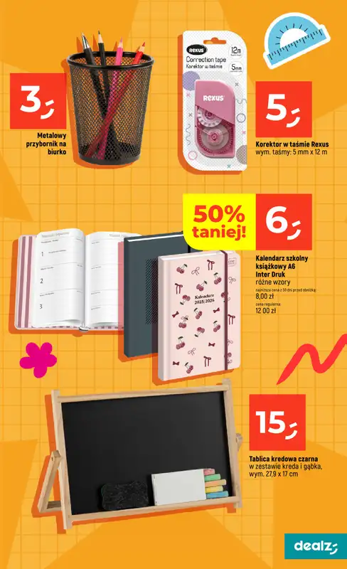 Dealz - gazetka promocyjna Back to School od poniedziałku 25.08 do środy 27.08 - strona 11
