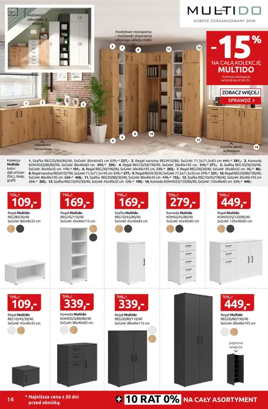 #BACK TO SCHOOL - gazetka promocyjna Black Red White | Ostatni dzwonek na szkolne okazje do -55% od poniedziałku 25.08 do niedzieli 07.09 - strona 14