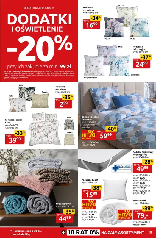 #BACK TO SCHOOL - gazetka promocyjna Black Red White | Ostatni dzwonek na szkolne okazje do -55% od poniedziałku 25.08 do niedzieli 07.09 - strona 19