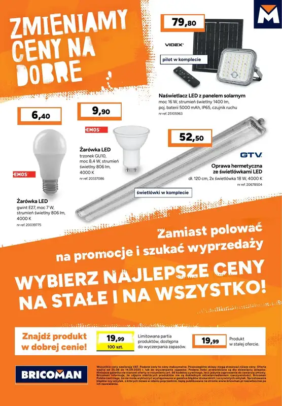 Bricoman - gazetka promocyjna Gazetka od poniedziałku 25.08 do niedzieli 14.09 - strona 12