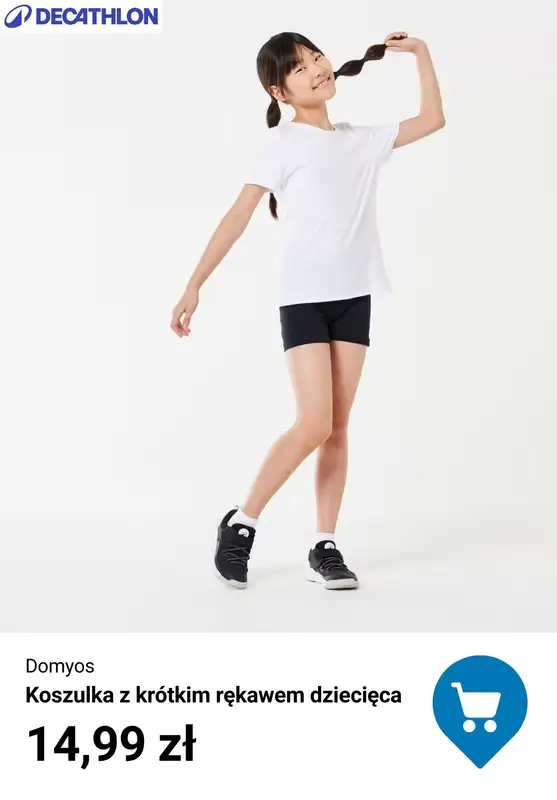 Decathlon - gazetka promocyjna Stroje na WF dla dzieci w supercenach! od poniedziałku 25.08  - strona 2