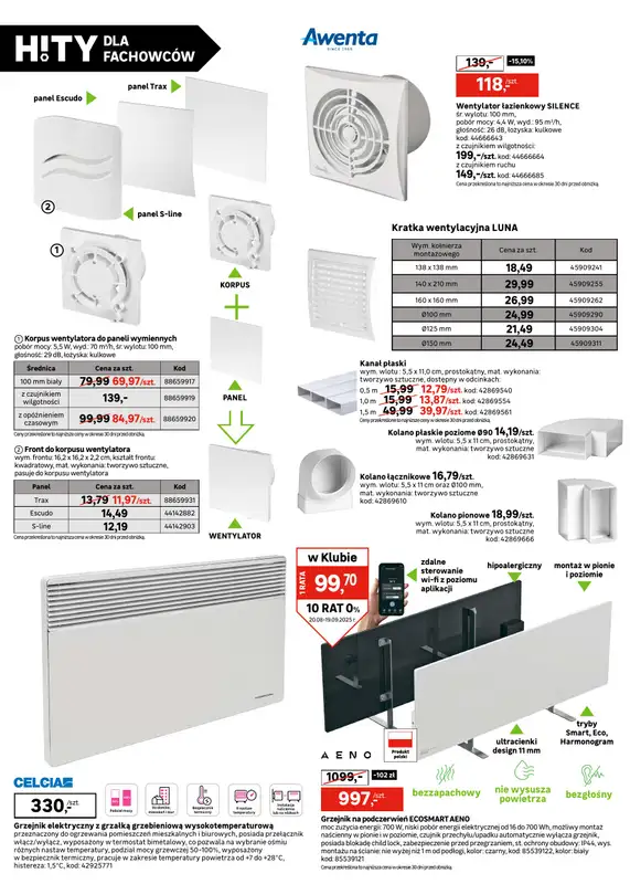 Leroy Merlin - gazetka promocyjna Katalog Hity dla fachowców od wtorku 26.08 do piątku 19.09 - strona 20