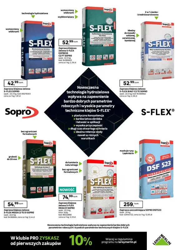 Leroy Merlin - gazetka promocyjna Katalog Hity dla fachowców od wtorku 26.08 do piątku 19.09 - strona 33