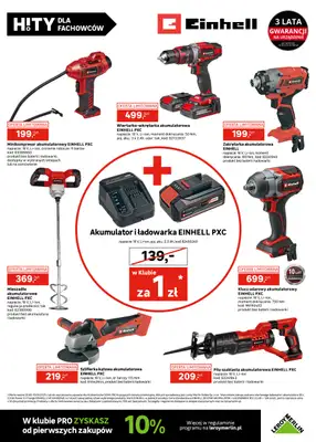 Leroy Merlin - gazetka promocyjna Katalog Hity dla fachowców od wtorku 26.08 do piątku 19.09 - strona 5 Leroy Merlin - gazetka promocyjna Katalog Hity dla fachowców od wtorku 26.08 do piątku 19.09 - strona 5