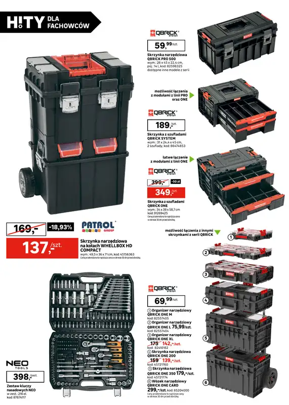 Leroy Merlin - gazetka promocyjna Katalog Hity dla fachowców od wtorku 26.08 do piątku 19.09 - strona 8