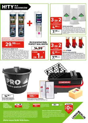 Leroy Merlin - gazetka promocyjna Katalog Hity dla fachowców od wtorku 26.08 do piątku 19.09 - strona 38 Leroy Merlin - gazetka promocyjna Katalog Hity dla fachowców od wtorku 26.08 do piątku 19.09 - strona 38