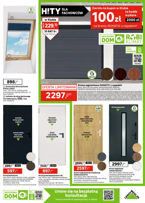 Leroy Merlin - gazetka promocyjna Katalog Hity dla fachowców od wtorku 26.08 do piątku 19.09 - strona 27