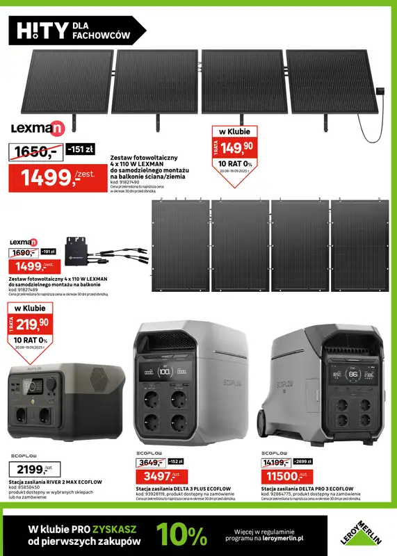 Leroy Merlin - gazetka promocyjna Katalog Hity dla fachowców od wtorku 26.08 do piątku 19.09 - strona 25