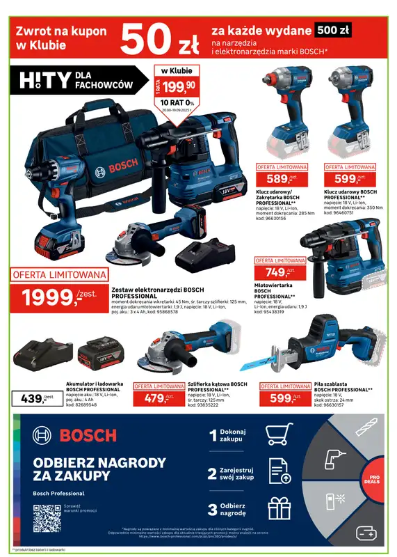 Leroy Merlin - gazetka promocyjna Katalog Hity dla fachowców od wtorku 26.08 do piątku 19.09 - strona 2