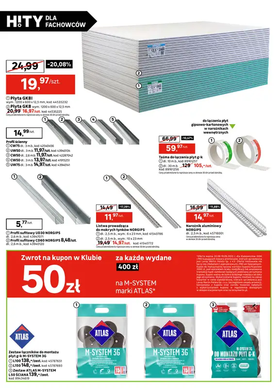 Leroy Merlin - gazetka promocyjna Katalog Hity dla fachowców od wtorku 26.08 do piątku 19.09 - strona 28
