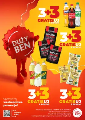 Duży Ben - gazetka promocyjna Promocja weekendowa od czwartku 28.08 do niedzieli 31.08
