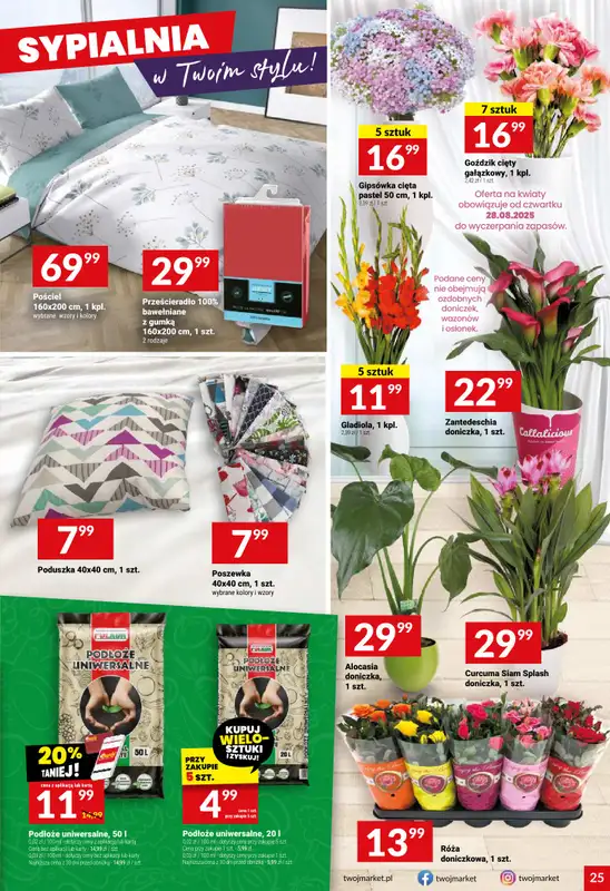 Twój Market - gazetka promocyjna Gazetka od środy 27.08 do wtorku 02.09 - strona 25