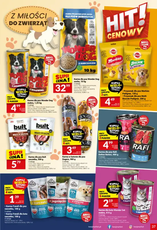 Twój Market - gazetka promocyjna Gazetka od środy 27.08 do wtorku 02.09 - strona 37