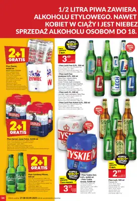 Twój Market - gazetka promocyjna Gazetka od środy 27.08 do wtorku 02.09 - strona 34