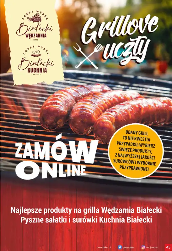 Twój Market - gazetka promocyjna Gazetka od środy 27.08 do wtorku 02.09 - strona 45