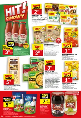 Twój Market - gazetka promocyjna Gazetka od środy 27.08 do wtorku 02.09 - strona 30