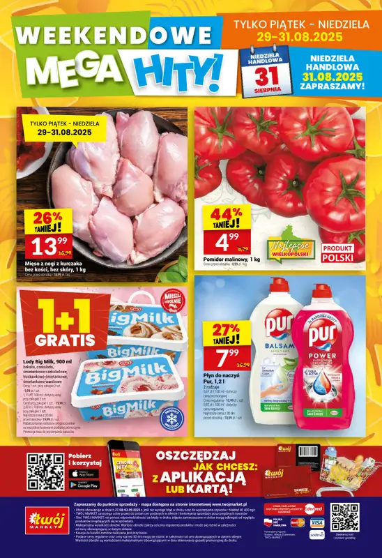 Twój Market - gazetka promocyjna Gazetka od środy 27.08 do wtorku 02.09 - strona 40