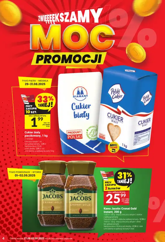 Twój Market - gazetka promocyjna Gazetka od środy 27.08 do wtorku 02.09 - strona 4