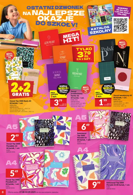 Twój Market - gazetka promocyjna Gazetka od środy 27.08 do wtorku 02.09 - strona 8