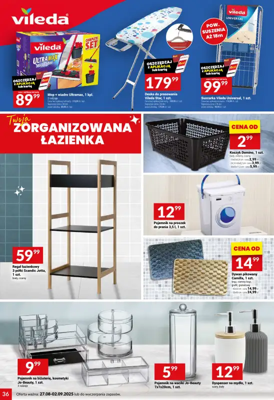 Twój Market - gazetka promocyjna Gazetka od środy 27.08 do wtorku 02.09 - strona 36