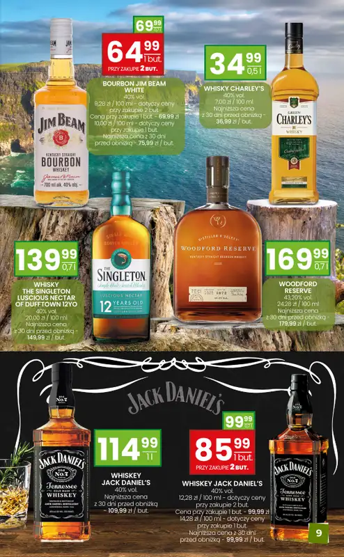 Twój Market - gazetka promocyjna Gazetka alkoholowa od wtorku 26.08 do poniedziałku 22.09 - strona 9