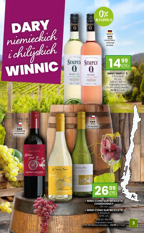 Twój Market - gazetka promocyjna Gazetka alkoholowa od wtorku 26.08 do poniedziałku 22.09 - strona 3