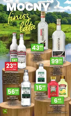 Twój Market - gazetka promocyjna Gazetka alkoholowa od wtorku 26.08 do poniedziałku 22.09 - strona 14