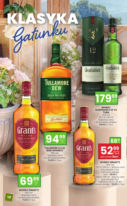 Twój Market - gazetka promocyjna Gazetka alkoholowa od wtorku 26.08 do poniedziałku 22.09 - strona 10