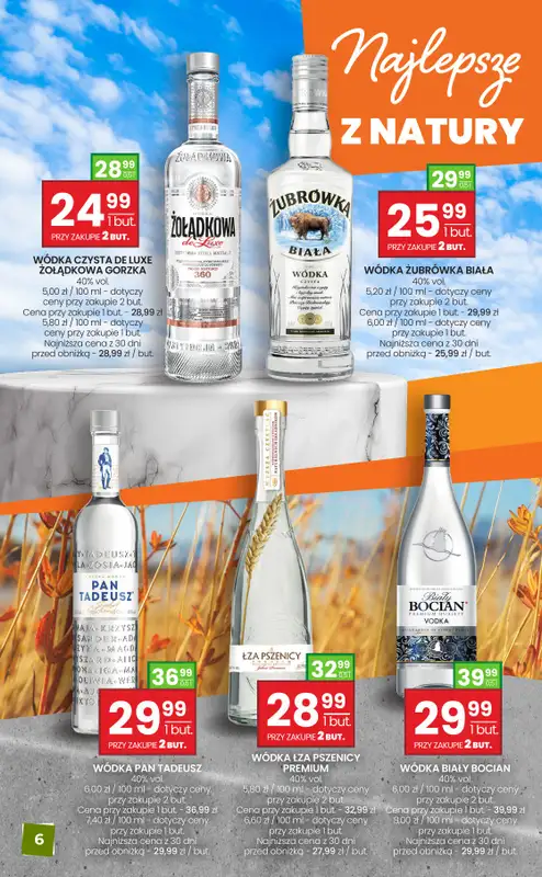 Twój Market - gazetka promocyjna Gazetka alkoholowa od wtorku 26.08 do poniedziałku 22.09 - strona 6